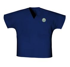 Denver Nuggets Unisex V-Neck Top Scrubs